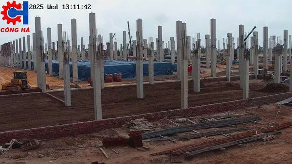 Nhà máy SG - KCN Yên Phong - Tổng Thầu Xây Dựng Công Nghiệp Công Hà - Công Ty Cổ Phần Tập Đoàn Công Hà