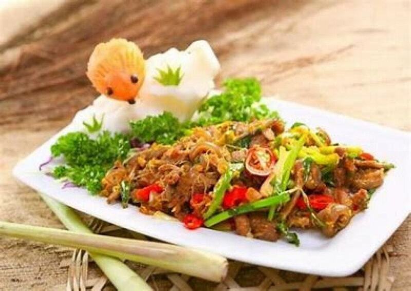 Dê xào xả ớt