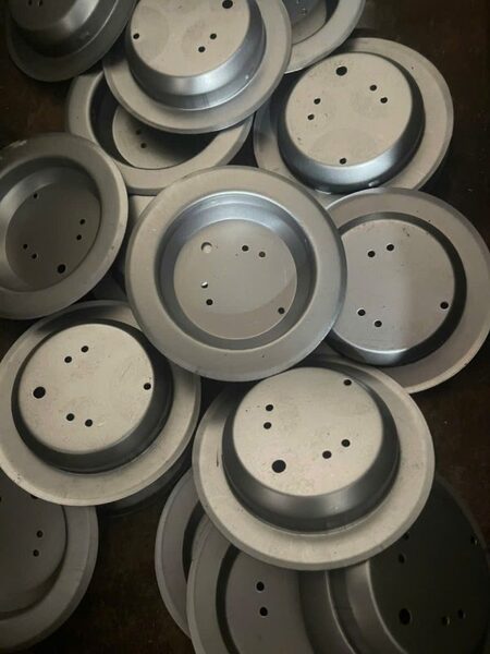 Đế đèn LED thép cán nguội sơn tĩnh điện