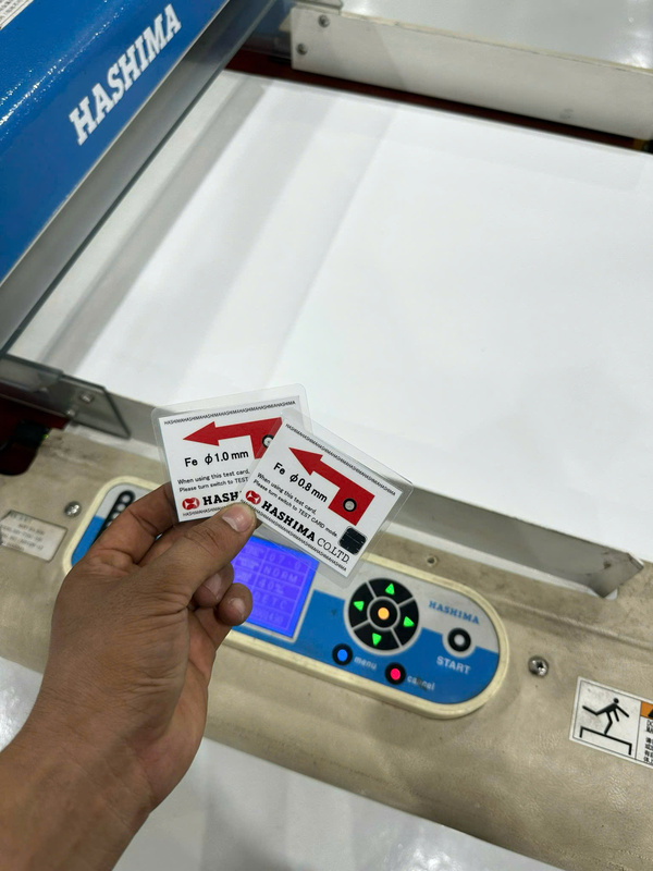 Mẫu Test máy dò kim