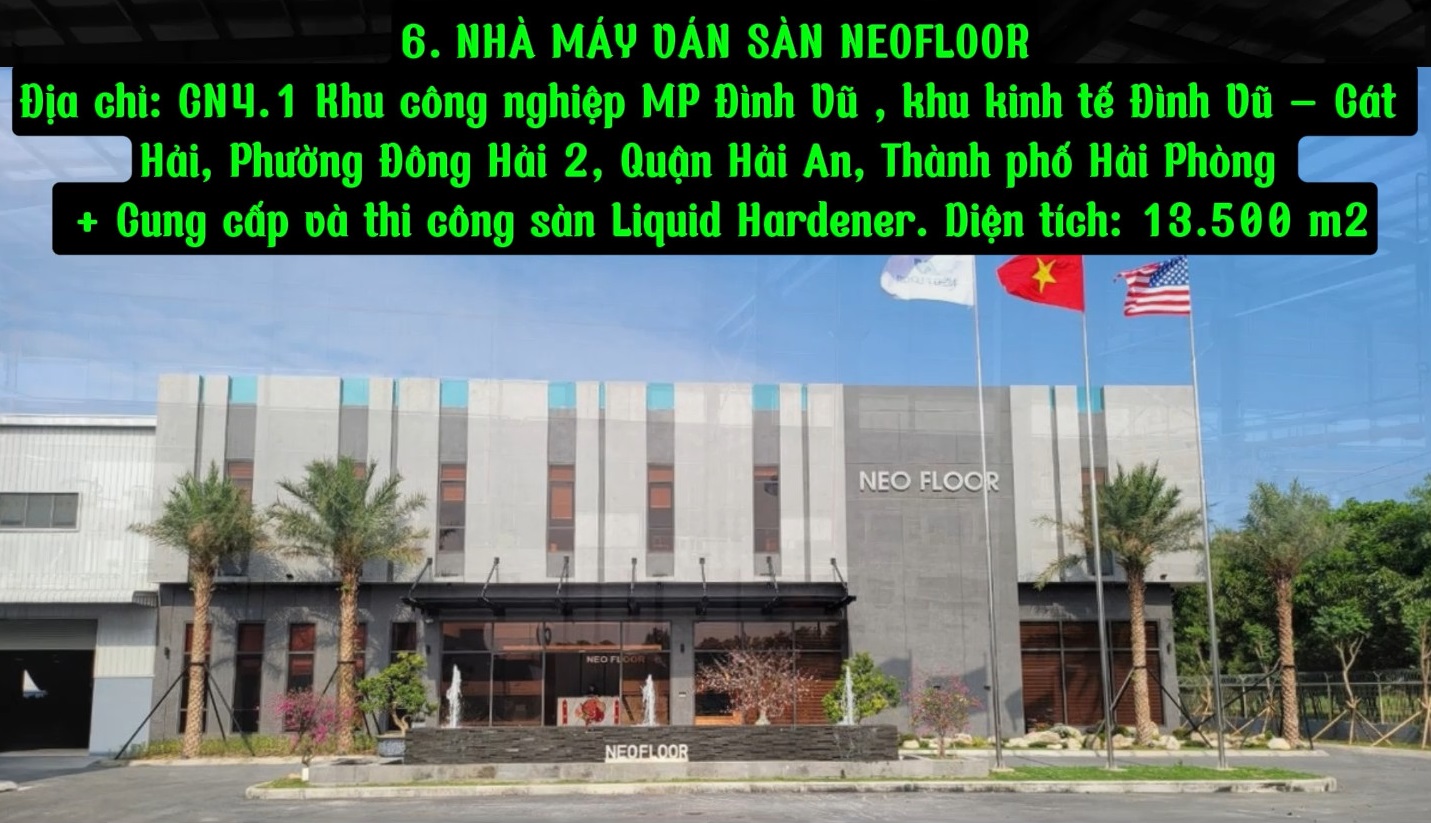 Nhà máy ván sàn Neofloor - Chống Thấm H&Đ - Công Ty TNHH Sơn Epoxy Và Chống Thấm H&Đ