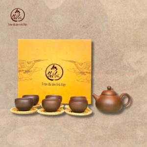Bộ ấm trà Quả Bí