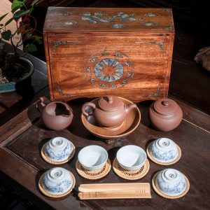 Bộ trà cụ Thổ Hoa cao cấp