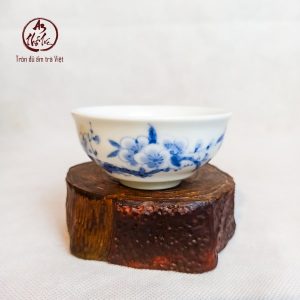 Chén sứ thấp vẽ tay