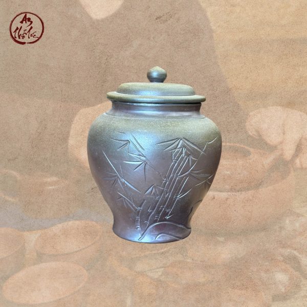 Hũ sành đất sét vàng (loại trơn/ hoạ tiết)