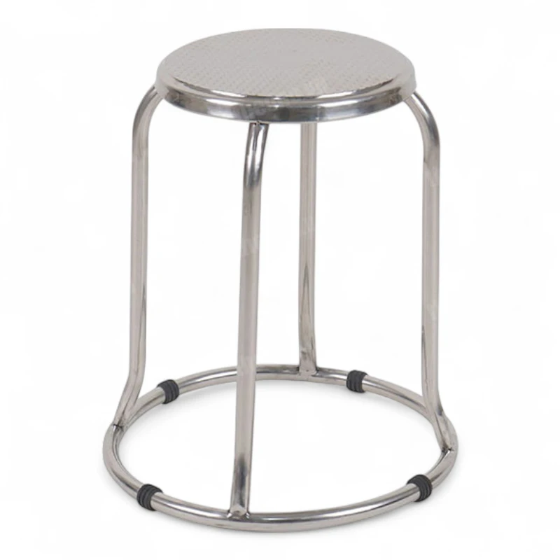 Ghế đôn inox mặt thấp - Công Ty TNHH Sản Xuất Nội Thất Cơ Khí Bách Khoa