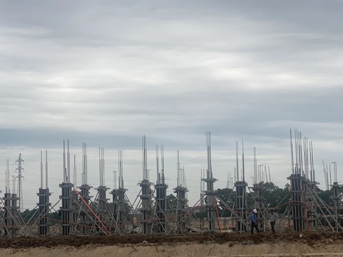 Công trình đang thi công