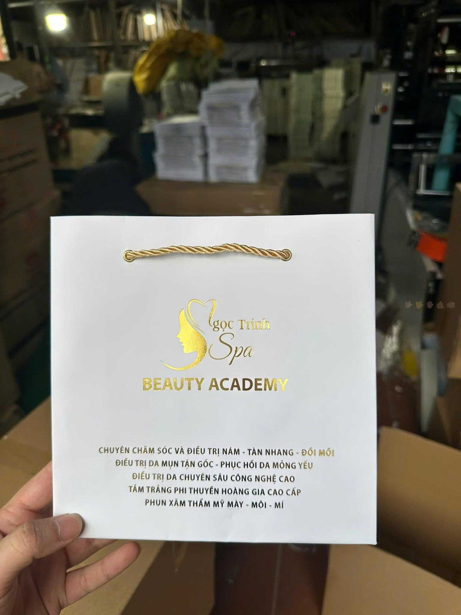 Sản xuất, thiết kế và in ấn túi giấy