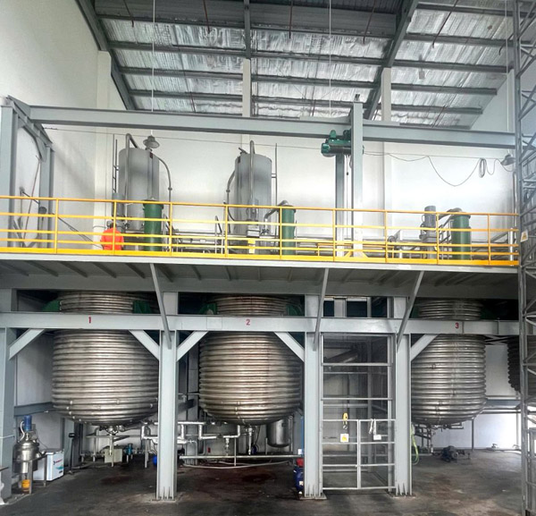 Máy móc, thiết bị nhà xưởng - Keo Dán Gỗ Chemical Canlen Việt Nam - Công Ty TNHH Chemical Canlen Việt Nam