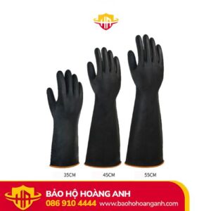 Găng tay cao su tổng hợp chống hóa chất nồng độ cao