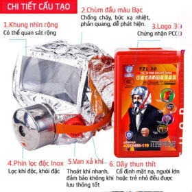 Mặt nạ phòng độc TZL30-A