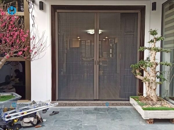 Cửa lưới chống muỗi dạng xếp