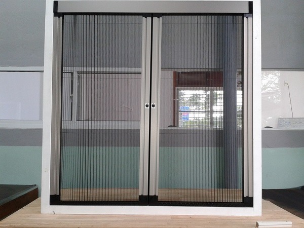 Cửa lưới chống muỗi inox vách cố định
