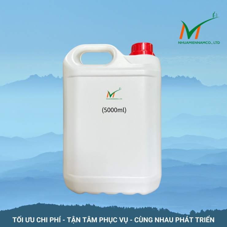 Can nhựa 5 lít đựng hóa chất nắp khóa garanti