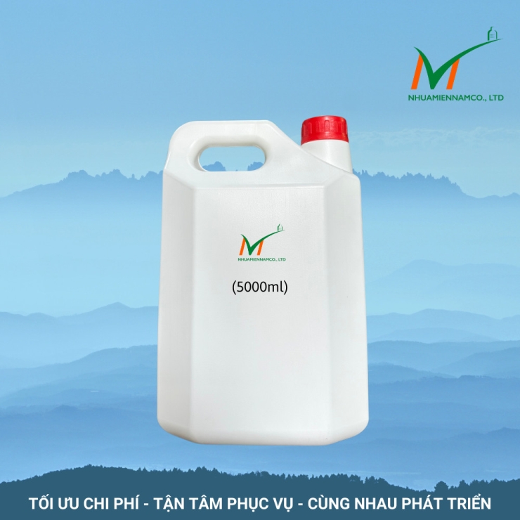 Can nhựa 5000ml phân bón
