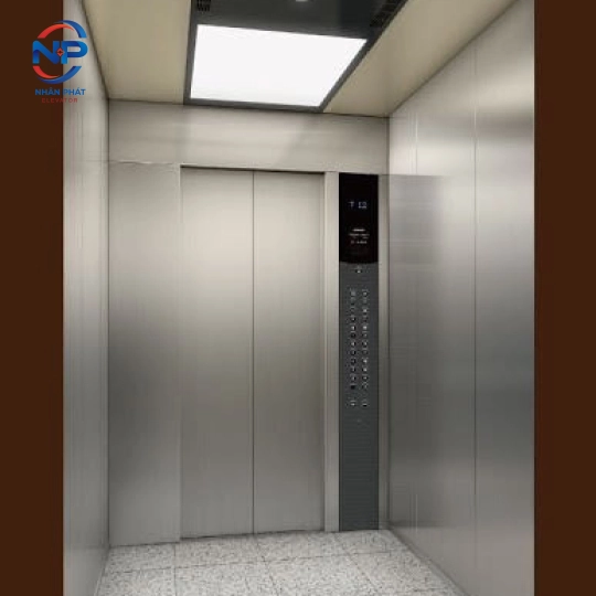 Thang máy tải khách không phòng máy