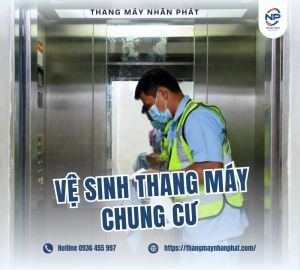 Dịch vụ vệ sinh thang máy chung cư