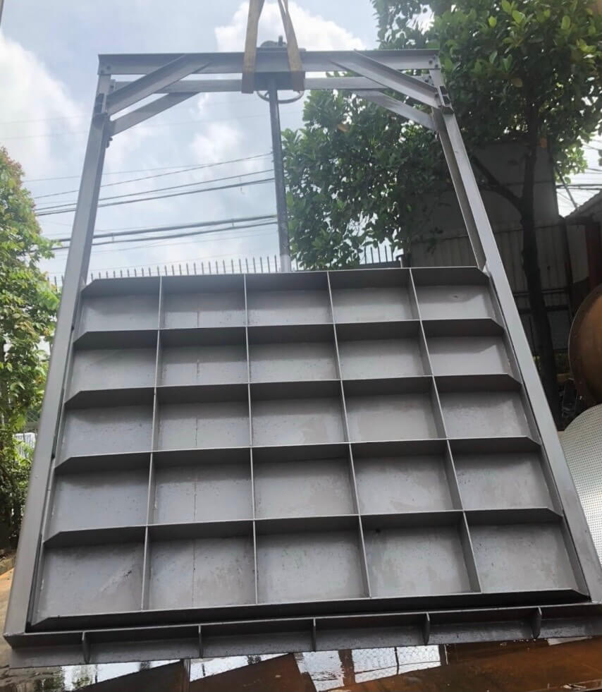 Gia công sản xuất cửa cống van phai dân dụng và công nghiệp