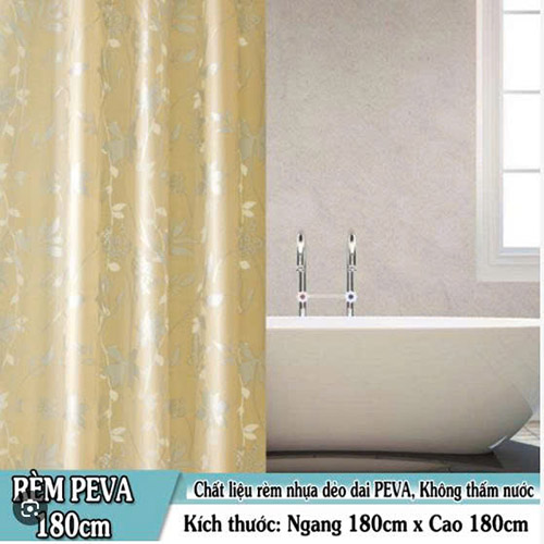 Thành phẩm rèm nhựa nhà tắm