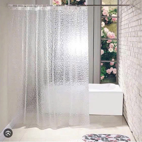 Thành phẩm rèm nhựa nhà tắm