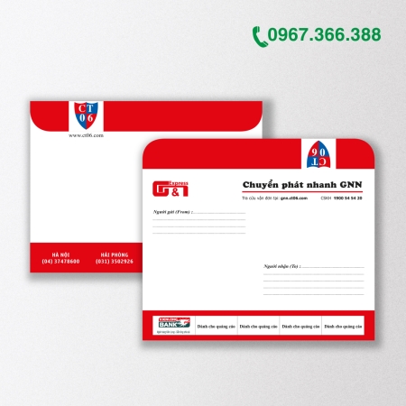 In ấn phong bì A6