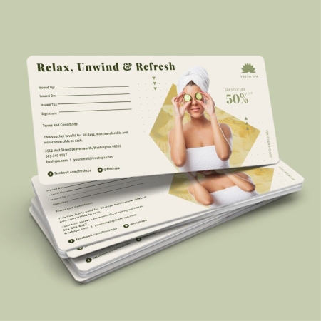 In ấn Voucher Spa