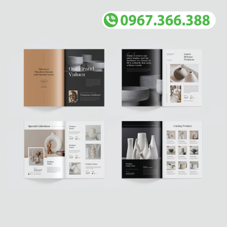 In catalogue nội thất