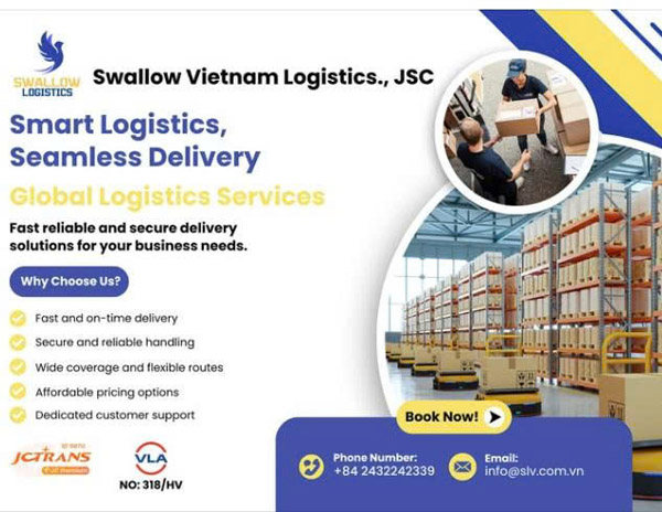 Hình ảnh Công Ty Cổ Phần Logistics Swallow Việt Nam