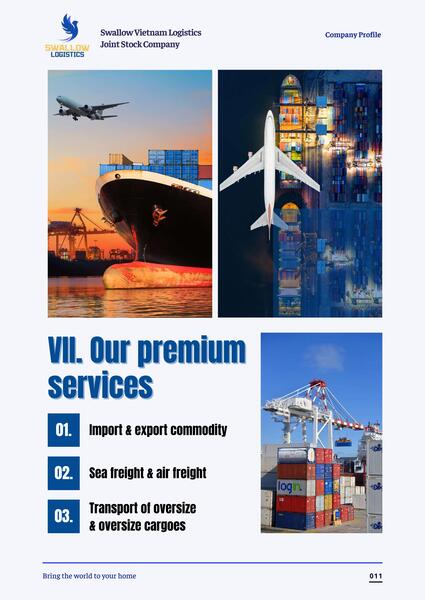  - Logistics Swallow - Công Ty Cổ Phần Logistics Swallow Việt Nam