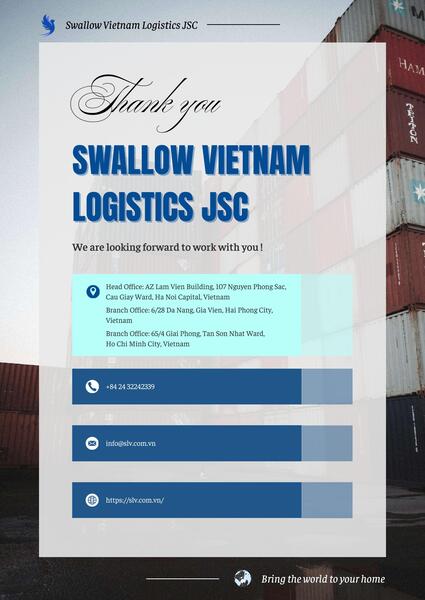  - Logistics Swallow - Công Ty Cổ Phần Logistics Swallow Việt Nam