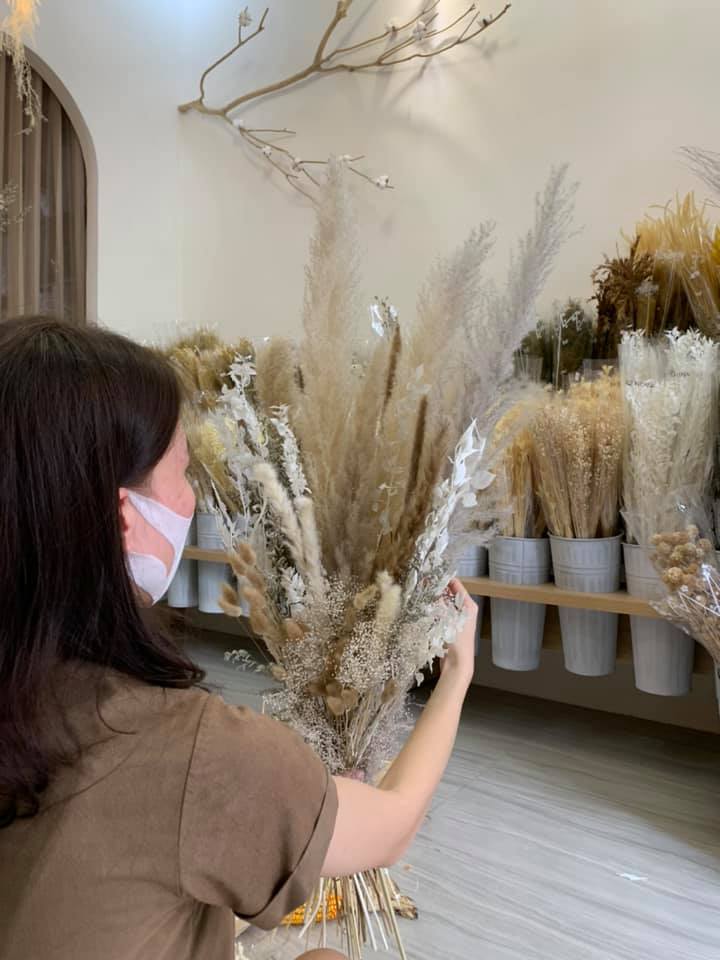 Hình ảnh khách hàng, shop hoa khô