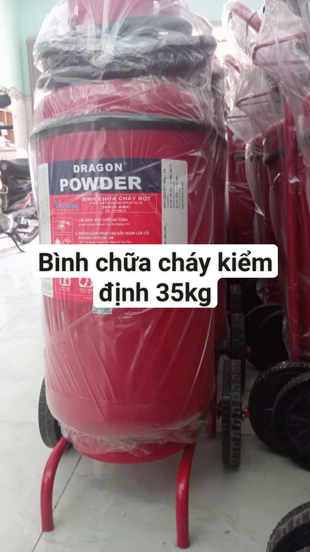 Bình PCCC kiểm định