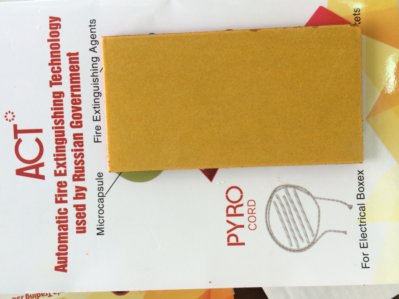 Miếng dán dập cháy tự động ACT