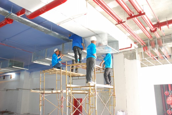 Thi công lắp đặt hệ thống PCCC