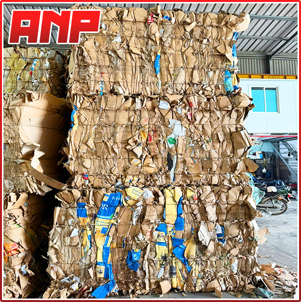 ép giấy phế liệu hỗn hợp