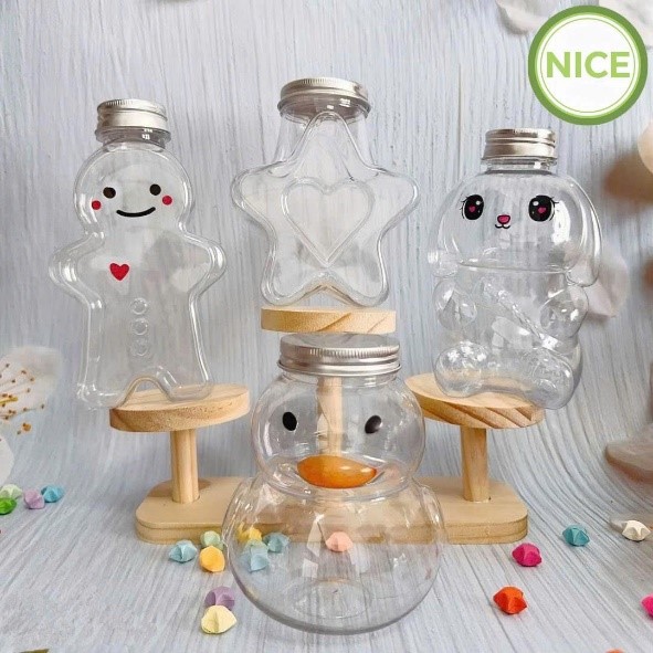 Bình nhựa PET - Bao Bì Giấy Và Nhựa Nice - Công Ty TNHH Quốc Tế Nice
