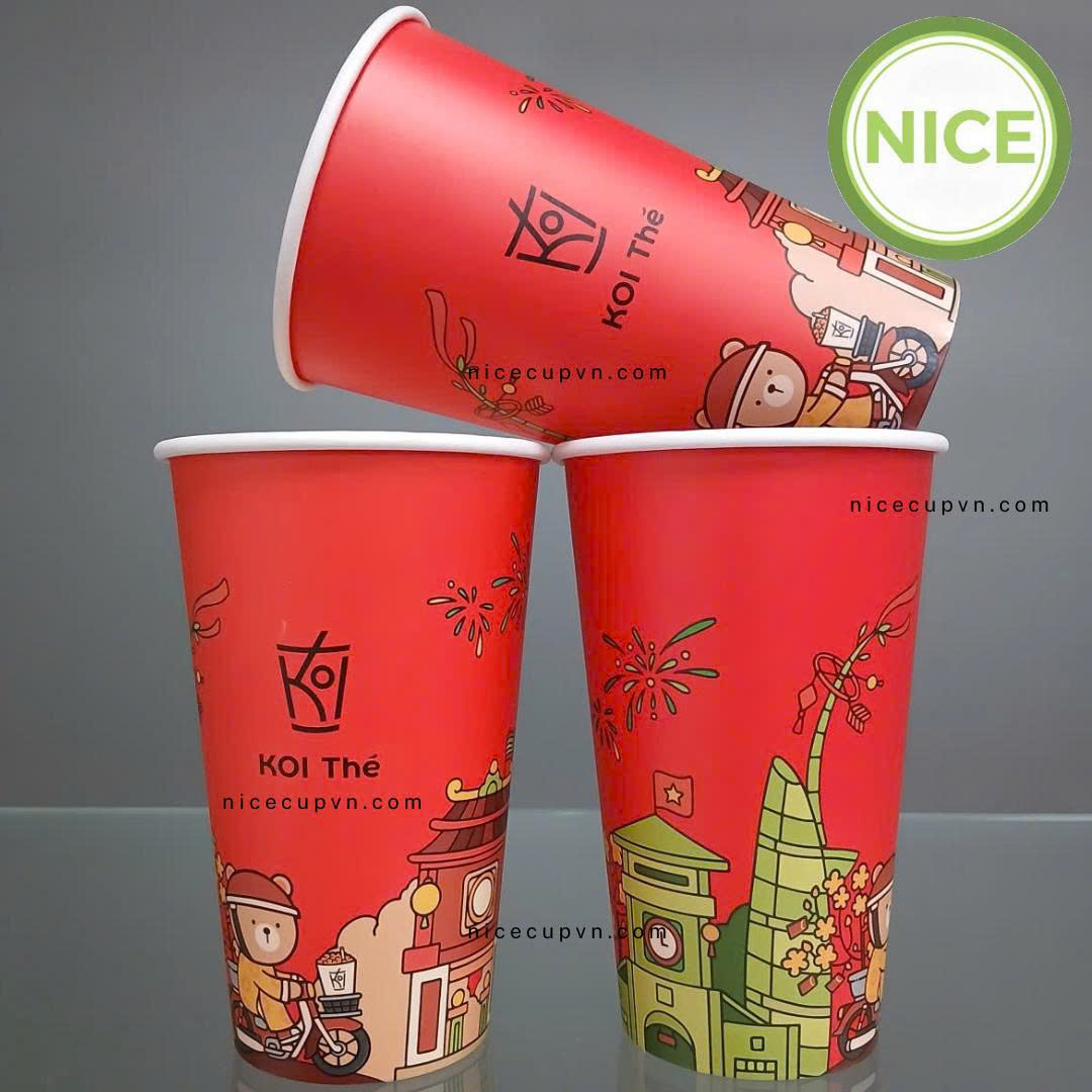 Ly giấy 2 lớp PE - Bao Bì Giấy Và Nhựa Nice - Công Ty TNHH Quốc Tế Nice