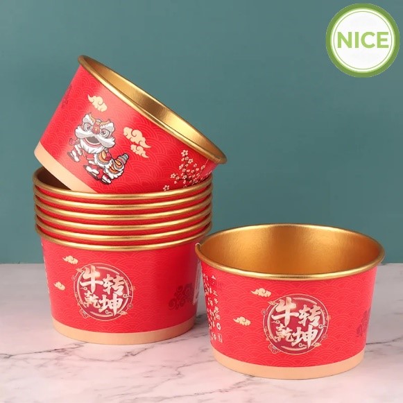 Tô giấy tráng nhôm - Bao Bì Giấy Và Nhựa Nice - Công Ty TNHH Quốc Tế Nice