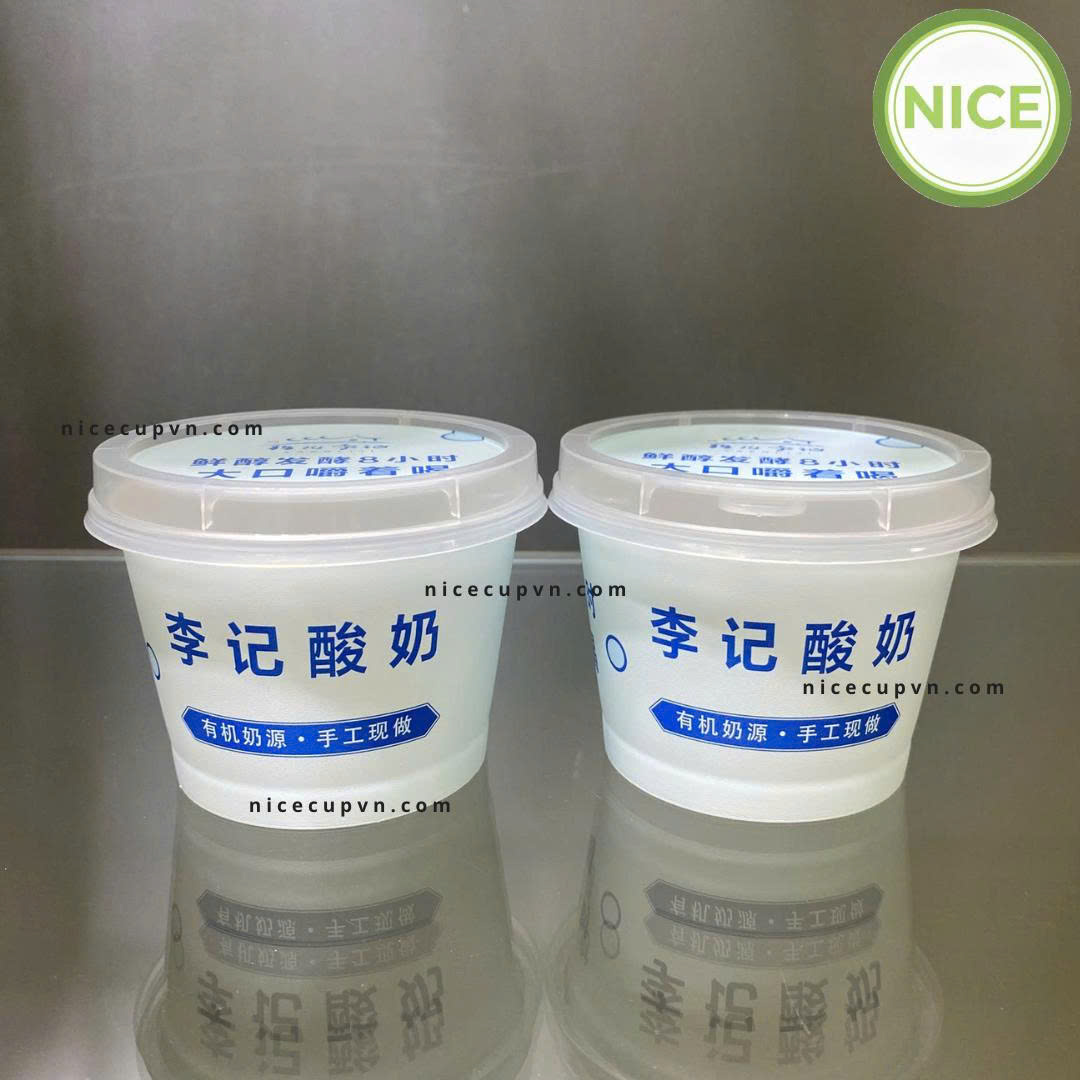 Tô kem nhựa - Bao Bì Giấy Và Nhựa Nice - Công Ty TNHH Quốc Tế Nice