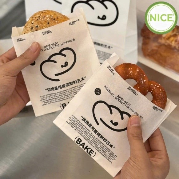 Túi giấy đáy nhọn - Bao Bì Giấy Và Nhựa Nice - Công Ty TNHH Quốc Tế Nice