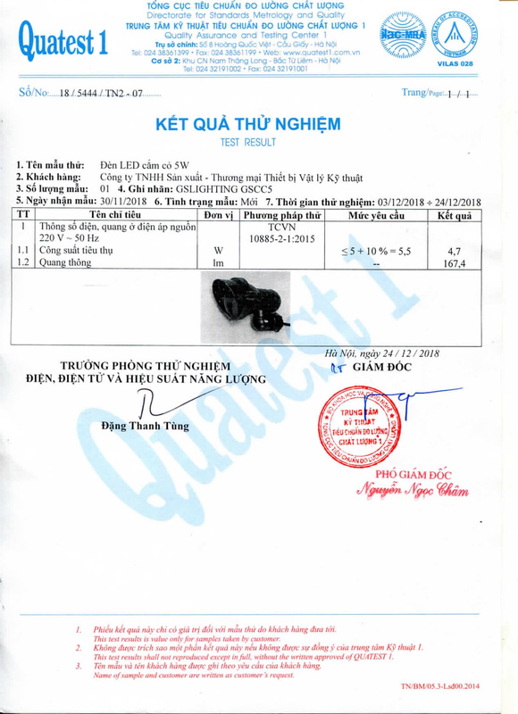 Chứng nhận chất lượng