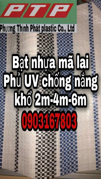 Bạt nhựa - Công Ty TNHH Sản Xuất Thương Mại Dịch Vụ Nhựa Phương Thịnh Phát