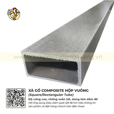 Xà gồ Composite dạng hộp vuông