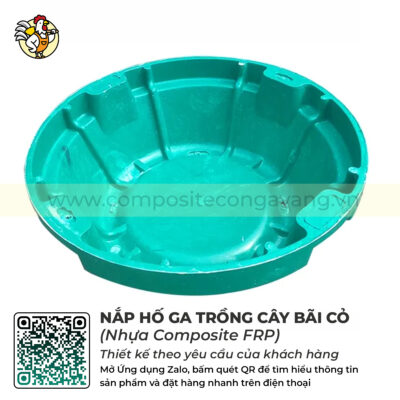 Nắp hố ga trồng cây bãi cỏ Composite (CTC-C10)