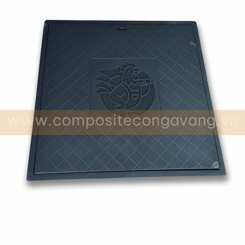 Nắp hố ga composite 600x600