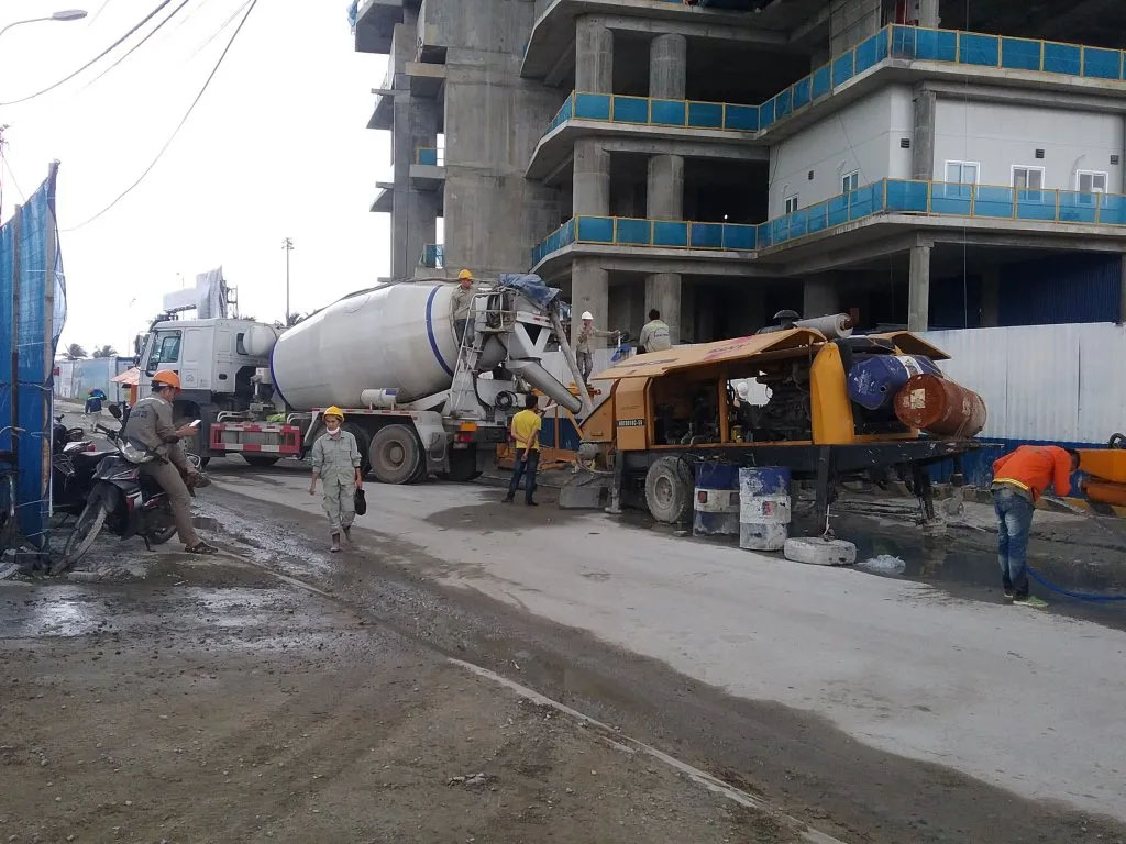 Dịch vụ bơm bê tông