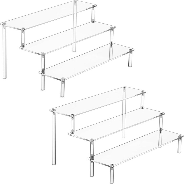 Kệ trưng bày acrylic 3 tầng lớn - Kệ Trưng Bày Dòng Chảy Việt Nam - Công Ty TNHH Dòng Chảy Việt Nam