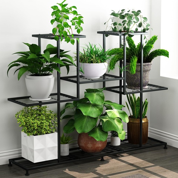 Kệ để cây cảnh 5 tầng bằng kim loại - Đồ Nội Thất Kim Loại Dòng Chảy Việt Nam - Công Ty TNHH Dòng Chảy Việt Nam