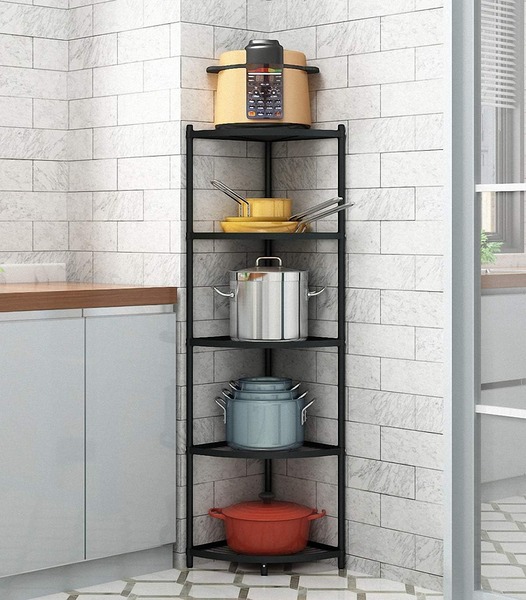 Kệ góc bếp inox để xoong nồi - Đồ Nội Thất Kim Loại Dòng Chảy Việt Nam - Công Ty TNHH Dòng Chảy Việt Nam