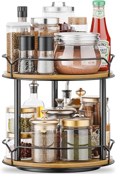 Bàn xoay Lazy Susan 2 tầng